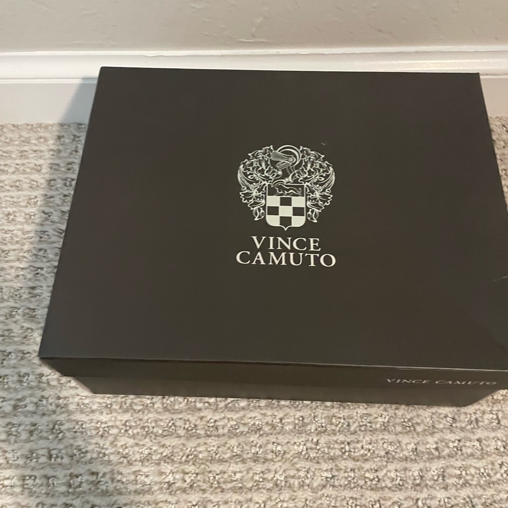 Vince Camuto VC-Ariah Soft‎ Nappa Heels pink and tan - Picture 4 of 10